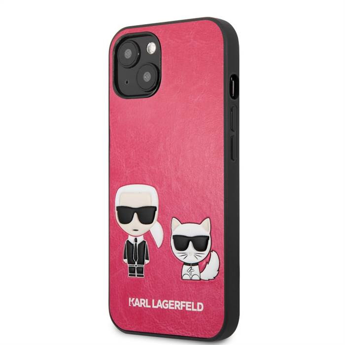 Apple iPhone 13 KARL LAGERFELD KLHCP13MPCUSKCP Hátlap - Rózsaszín