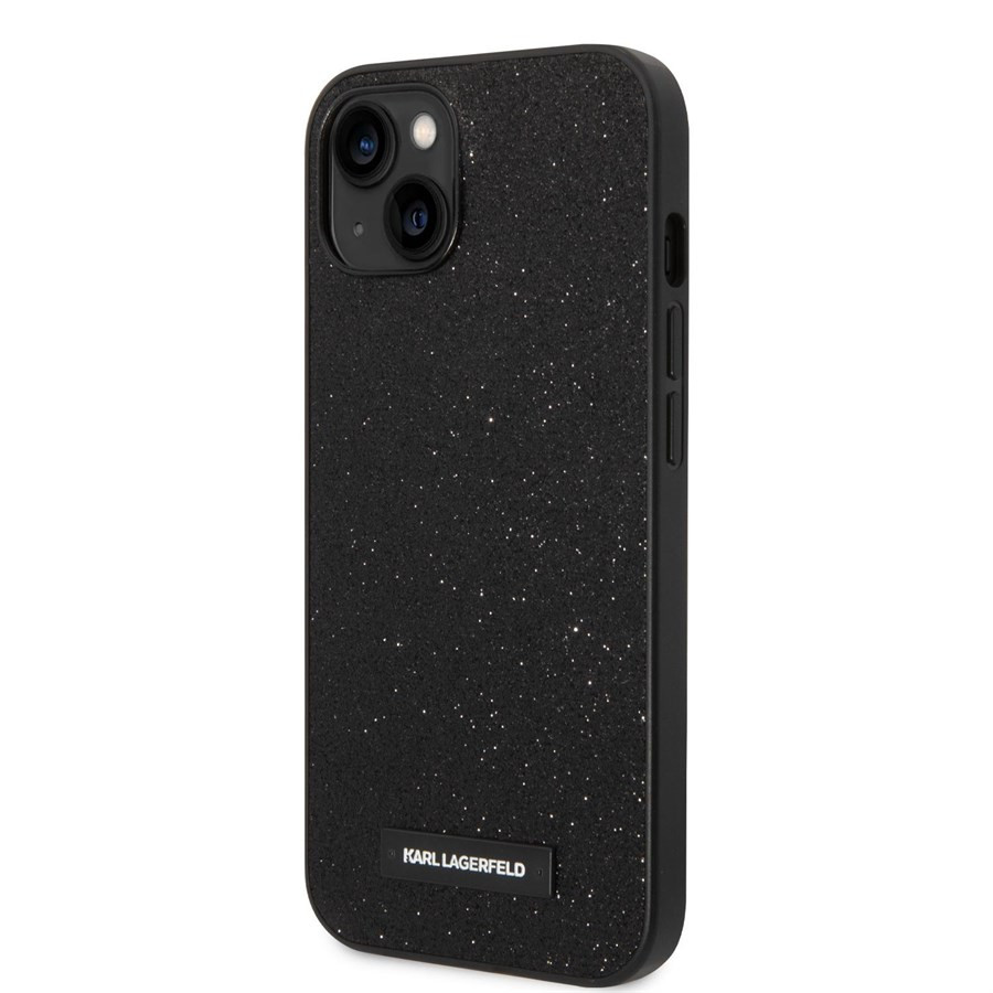Apple iPhone 14 Plus KARL LAGERFELD KLHCP14MG2ELK Hátlap - Fekete Apple iPhone 14 Plus KARL LAGERFELD KLHCP14MG2ELK Hátlap - Fekete