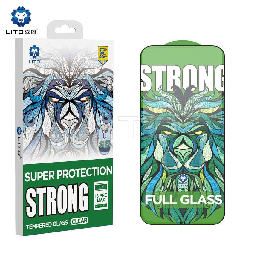 Apple iPhone 17 Air Lito D+ Max Strong Edge 2.5D Full Üvegfólia - Fekete Apple iPhone 17 Air Lito D+ Max Strong Edge 2.5D Full Üvegfólia - Fekete