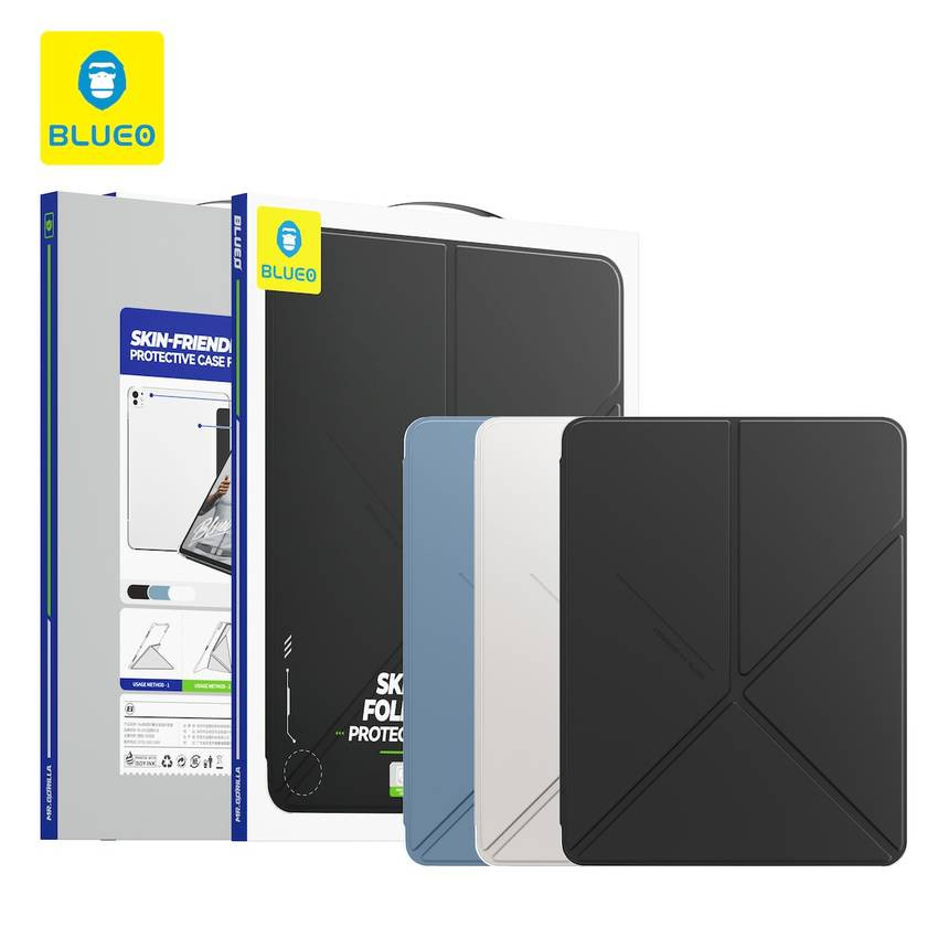 Apple iPad Air 13'' (2024) Blueo Könyvtok - Fekete Apple iPad Air 13'' (2024) Blueo Könyvtok - Fekete