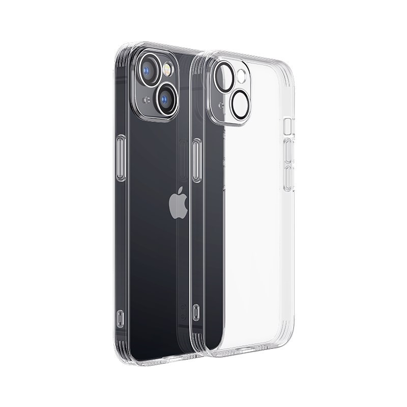 Apple iPhone 14 Plus Joyroom JR-14Q3 Kameravédős TPU Hátlap - Átlátszó Apple iPhone 14 Plus Joyroom JR-14Q3 Kameravédős TPU Hátlap - Átlátszó
