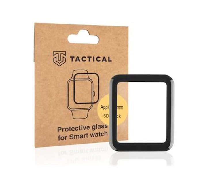Apple iWatch 7 45mm TACTICAL 5D Üvegfólia - Fekete